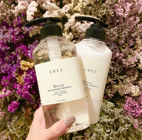 Introducing CRES Ricca Shampoo & Conditioner